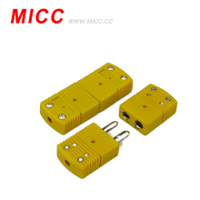 MICC gelb K typ standard omega steckverbinder mit klemme hoher qualität